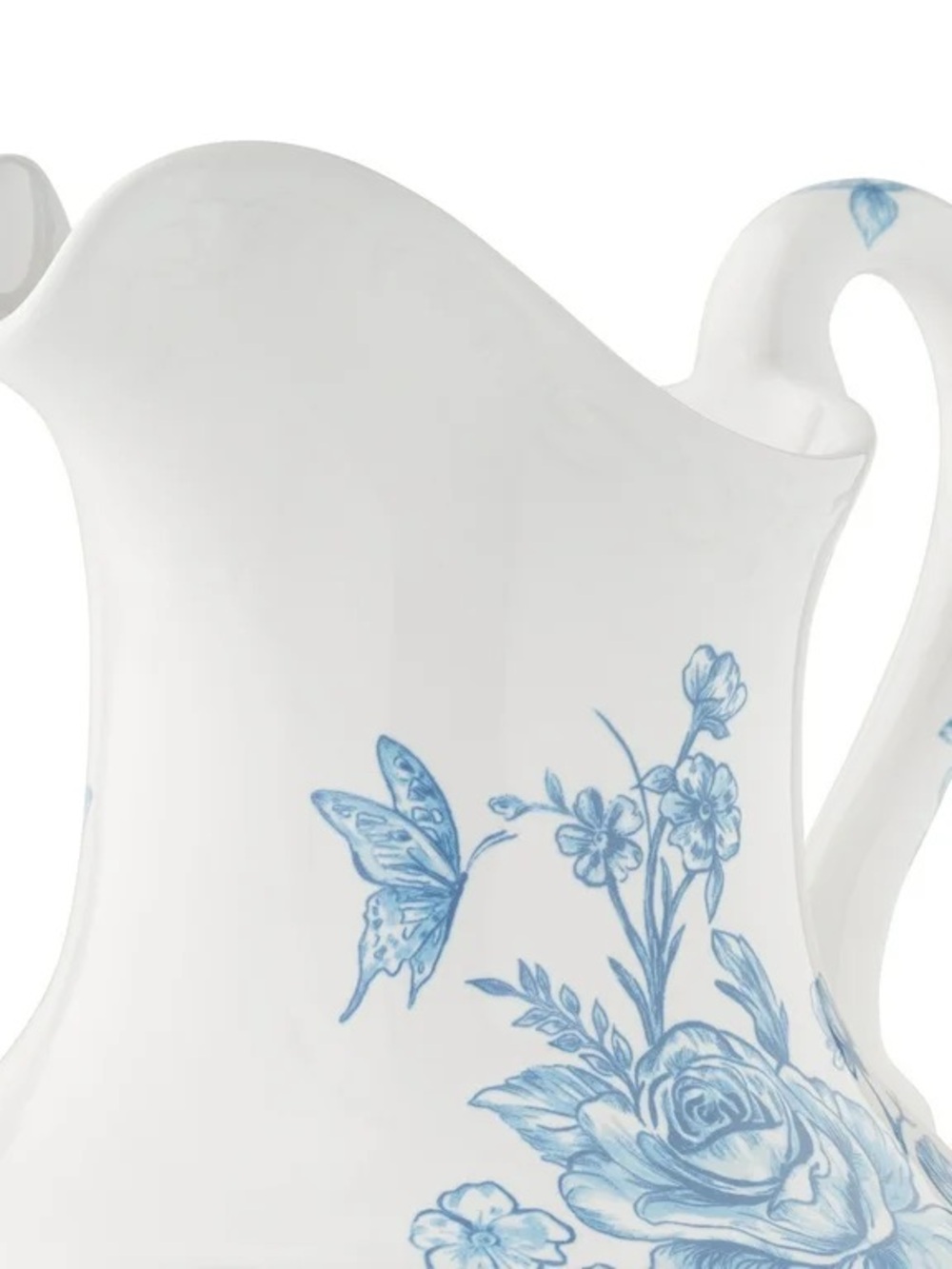 🩷 New Pioneer Woman Blue Agatha Stoneware Ice Tea/Water Pitcher - Picture 9 of 10